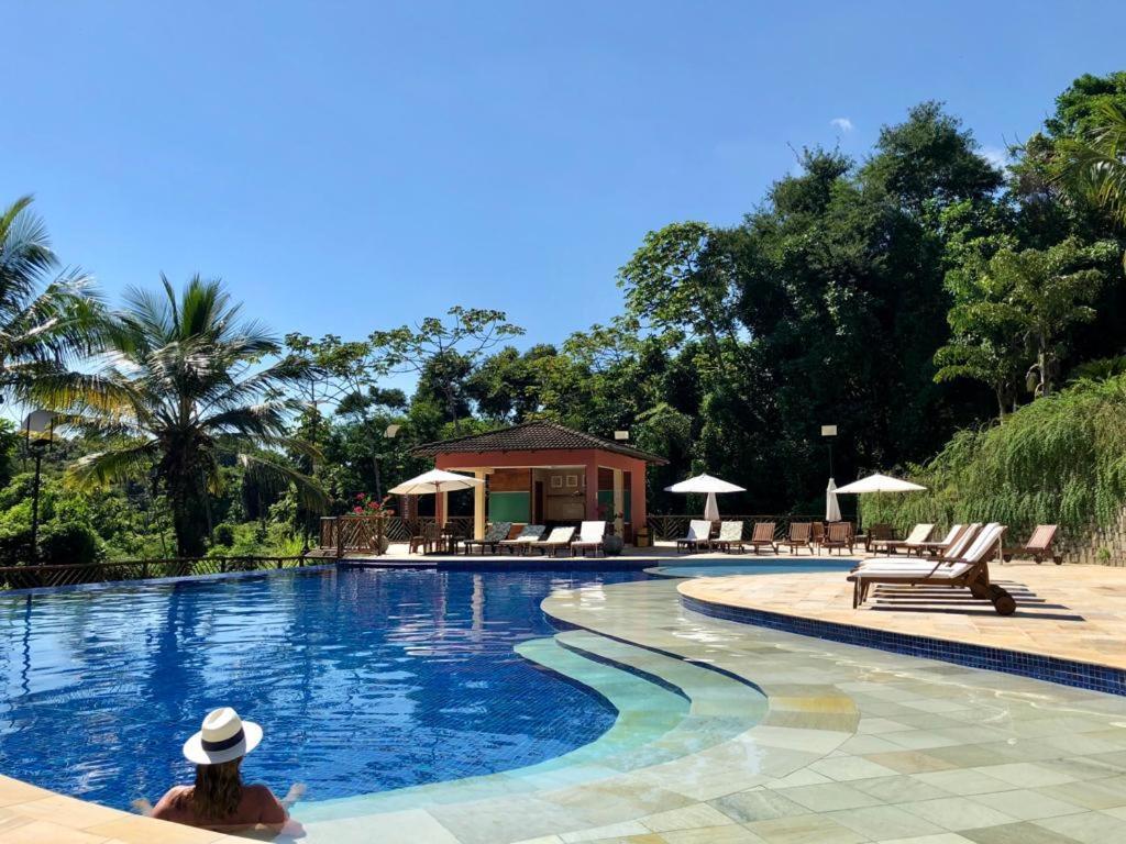 Bangalo Em Ilhabela/Yacamim Villa Exteriör bild