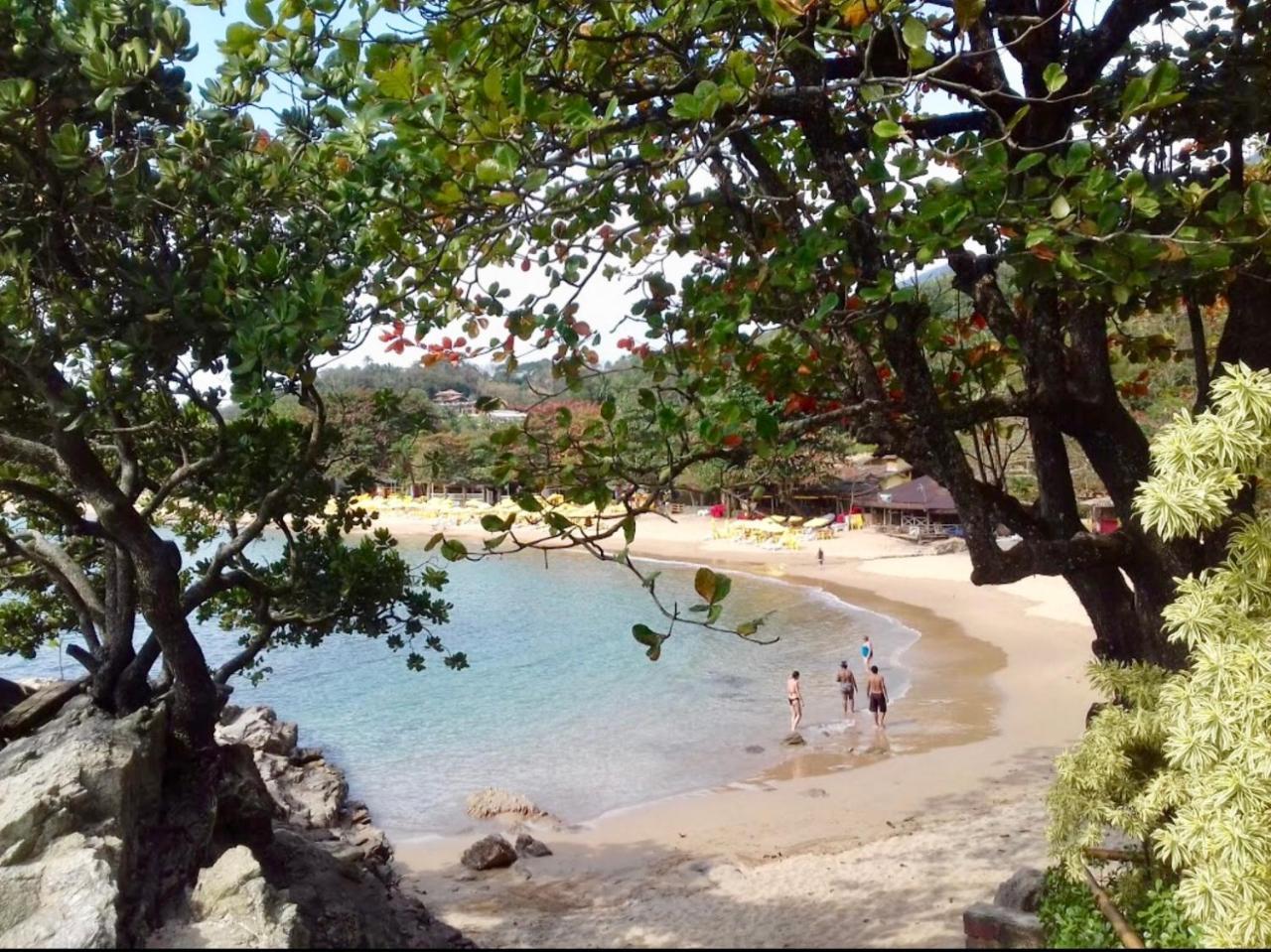 Bangalo Em Ilhabela/Yacamim Villa Exteriör bild