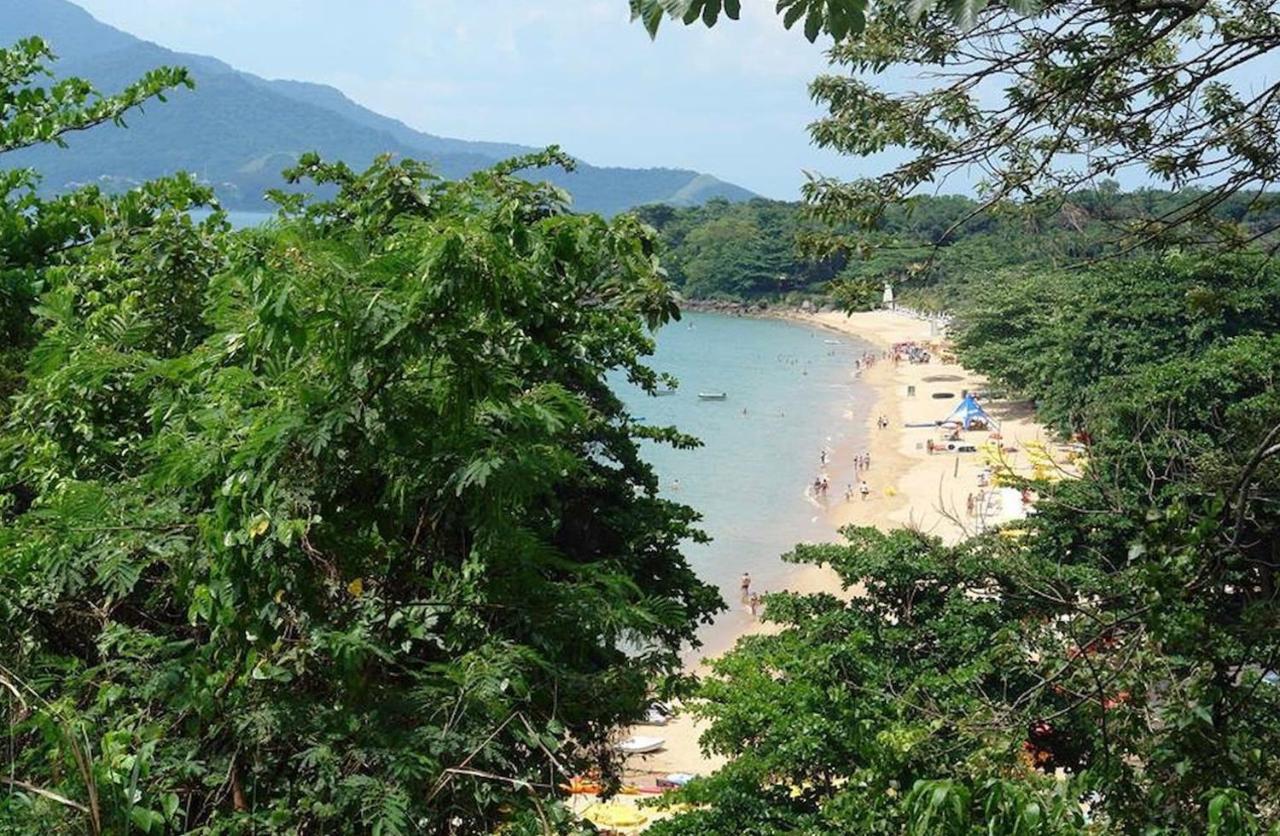 Bangalo Em Ilhabela/Yacamim Villa Exteriör bild
